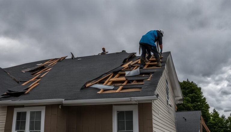 fixing roof damage near me