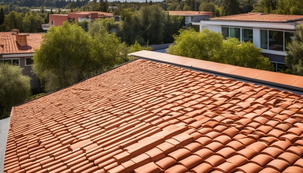 clay and terracotta tiles