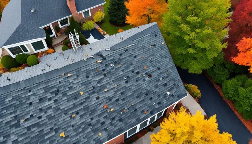fall roof inspection