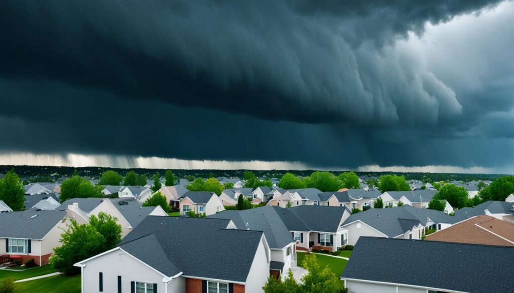 Impact of weather on roofs