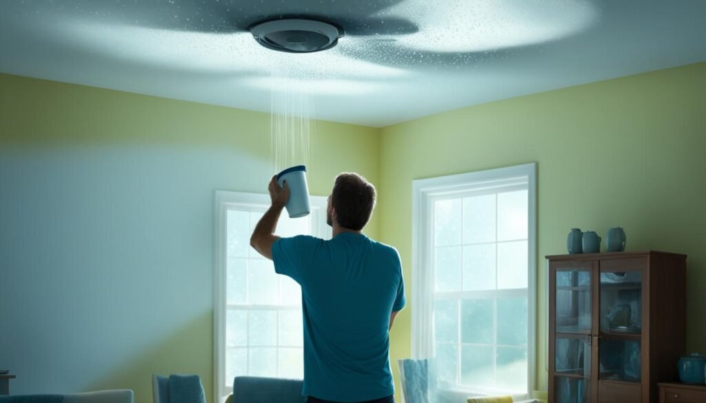 Indoor Roof Leak Detection