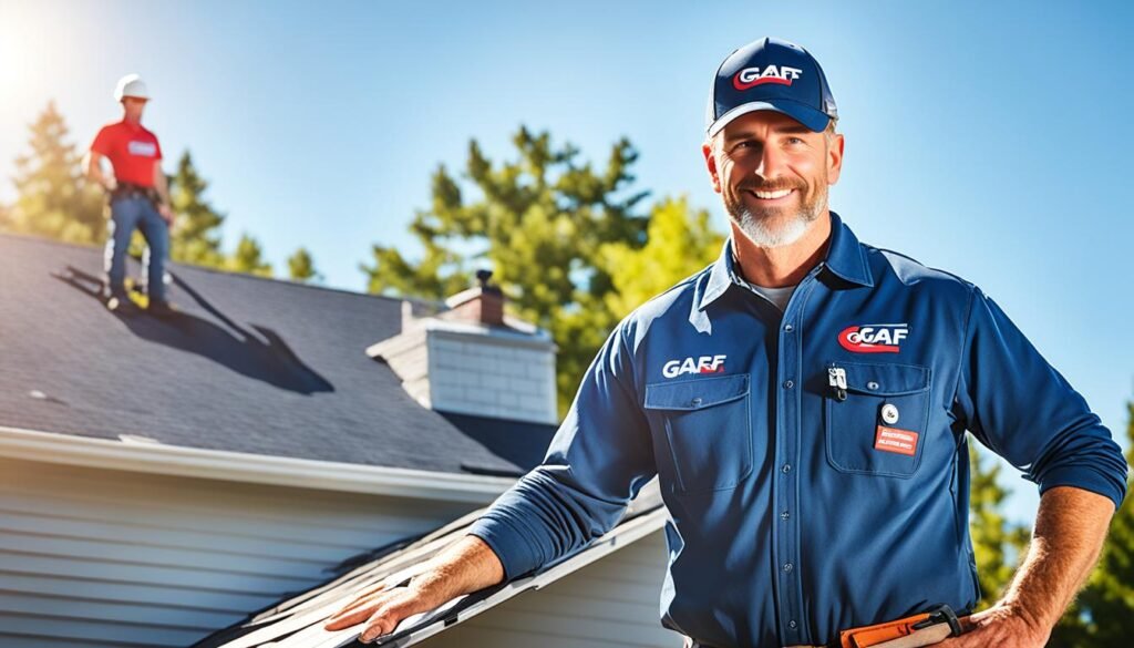 GAF certified roofer