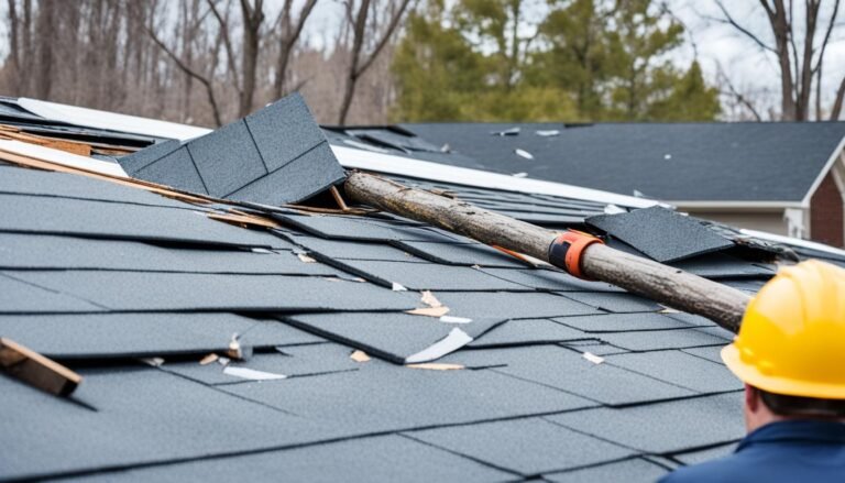 Roof damage replacement
