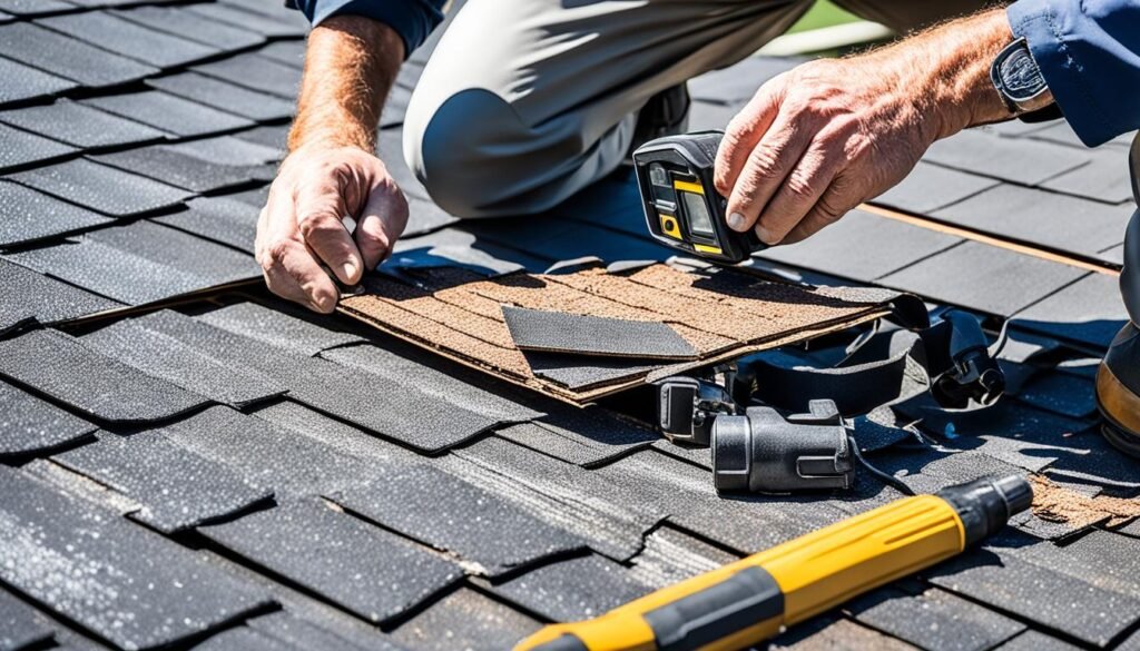 Roof decking inspection