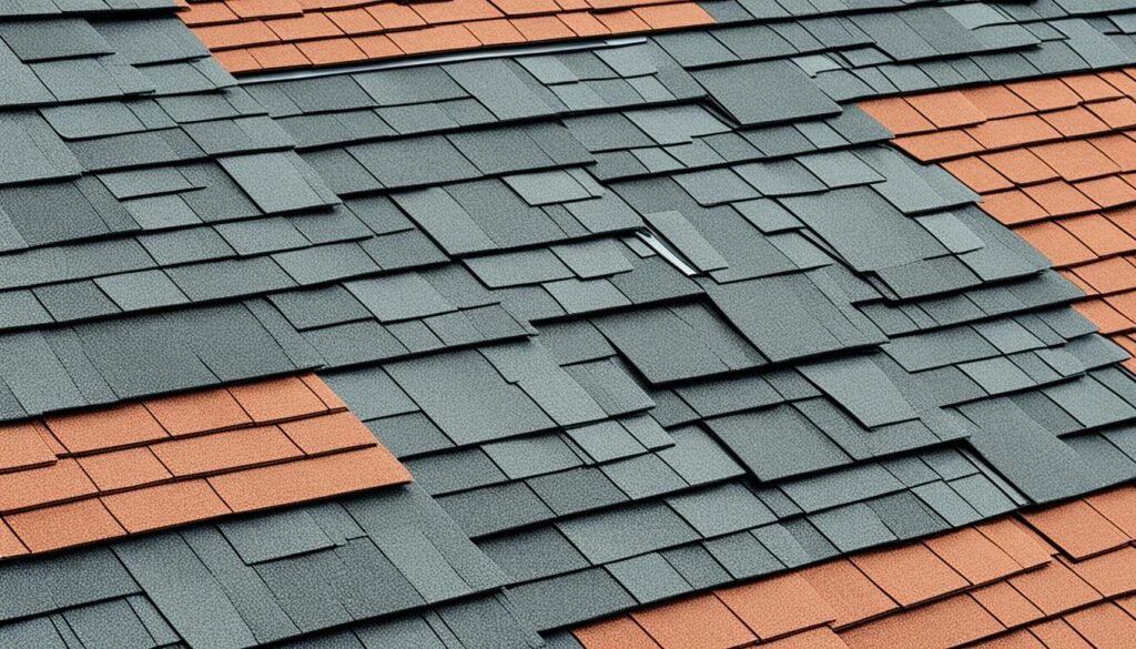 Roofing shingle types