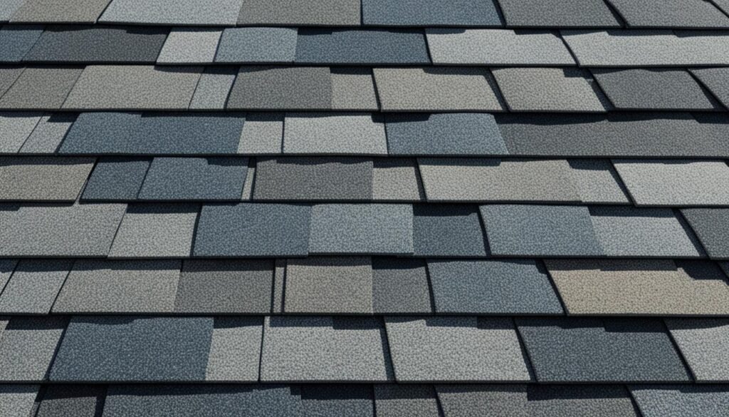 Roofing shingle types