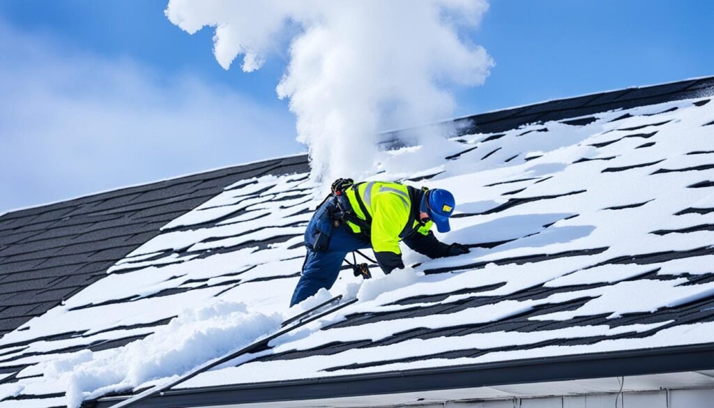 commercial roof winterization