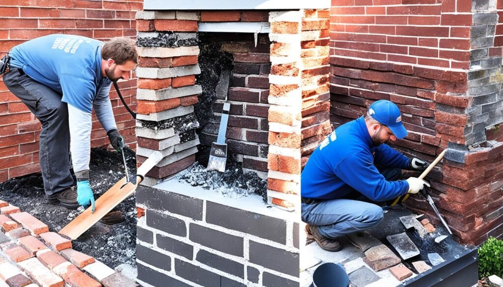 Chimney repair services