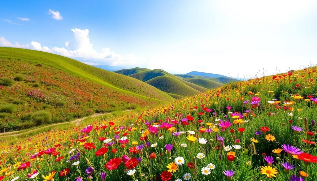 Wildflower bloom in Murrieta