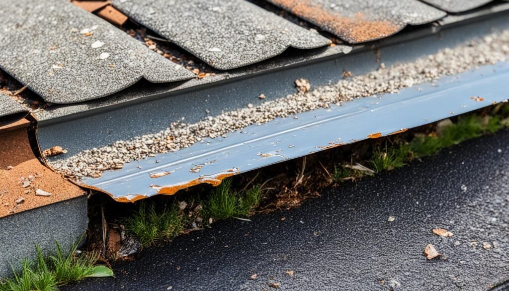 gutter damage indicators