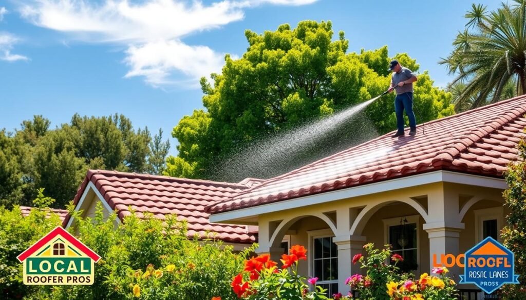 Roof Cleaning in Westlake Village