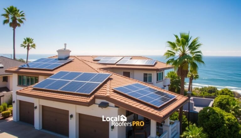 Solar roofing options Malibu