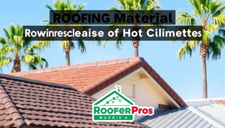 Best roofing materials Murrieta