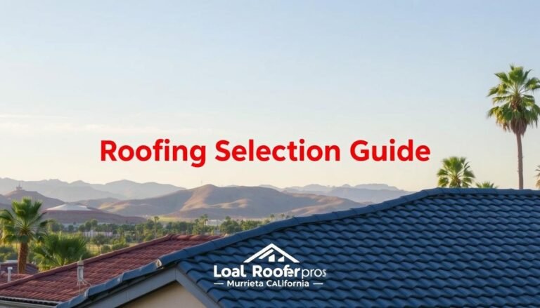 Choosing roofing contractors Murrieta