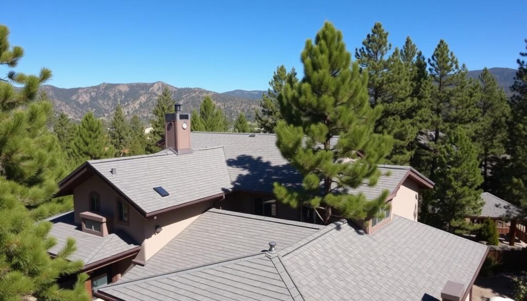 Idyllwild home with new roof installed by Best Roofers in Idyllwild CA Idyllwild home with new roof installed by Best Roofers in Idyllwild CA