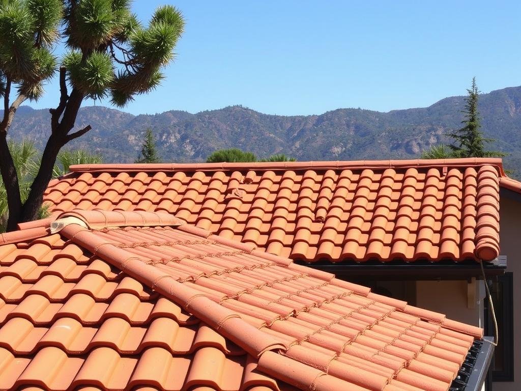 Tile roofing installation by Best Roofers in Idyllwild CA Tile roofing installation by Best Roofers in Idyllwild CA