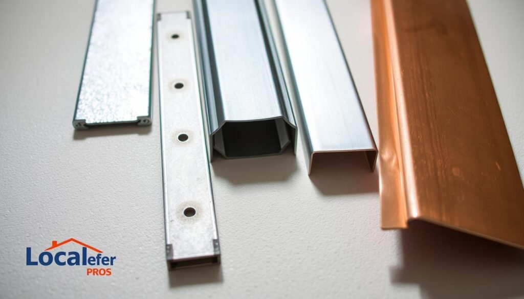 low-rise roof flashing materials