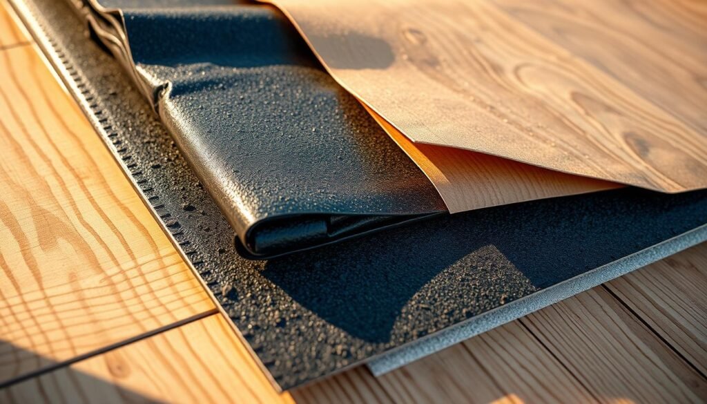 waterproofing underlayment materials