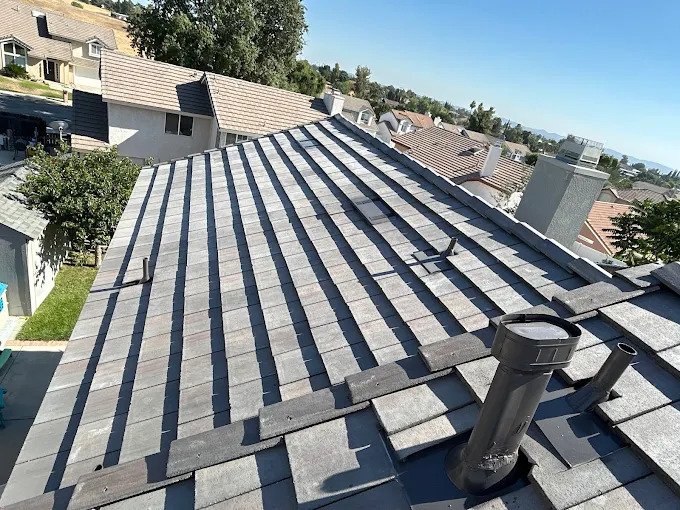 Dimensional shingle roof completed on a Yucaipa home with upgraded flashing and leak protection.